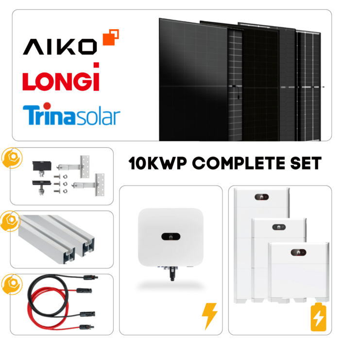 AMG Solar Systeme 10kwp Complete set